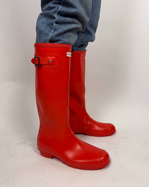 Red Hunter Wellies