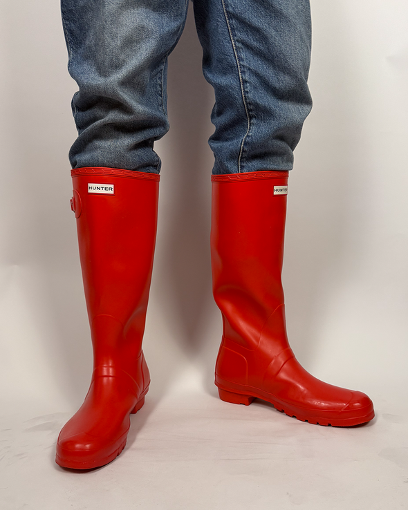 Red Hunter Wellies