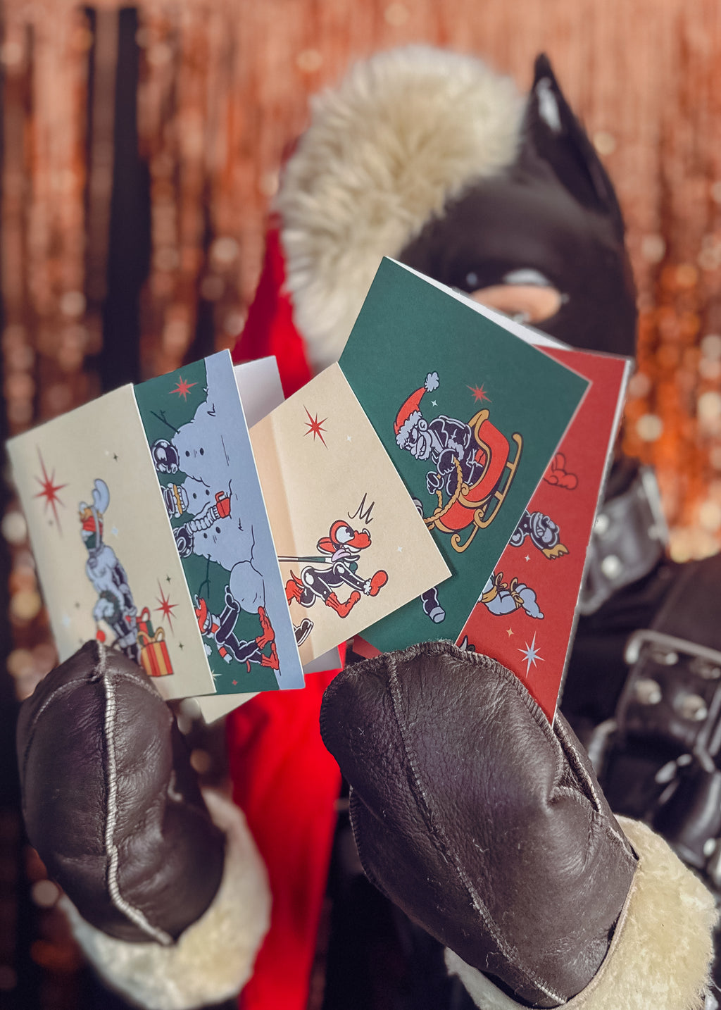 "Kinkster" Christmas Cards 2026 (5 Pack)