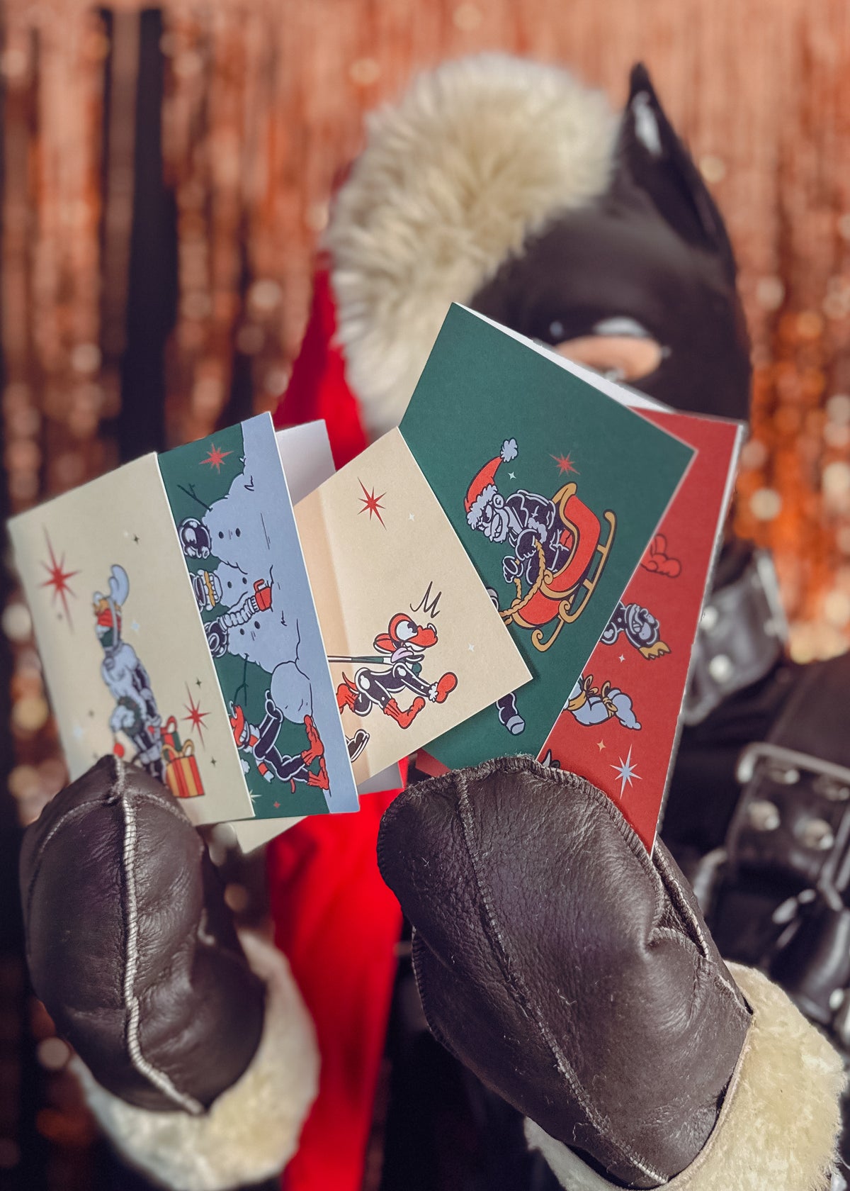 "Kinkster" Christmas Cards 2026 (5 Pack)