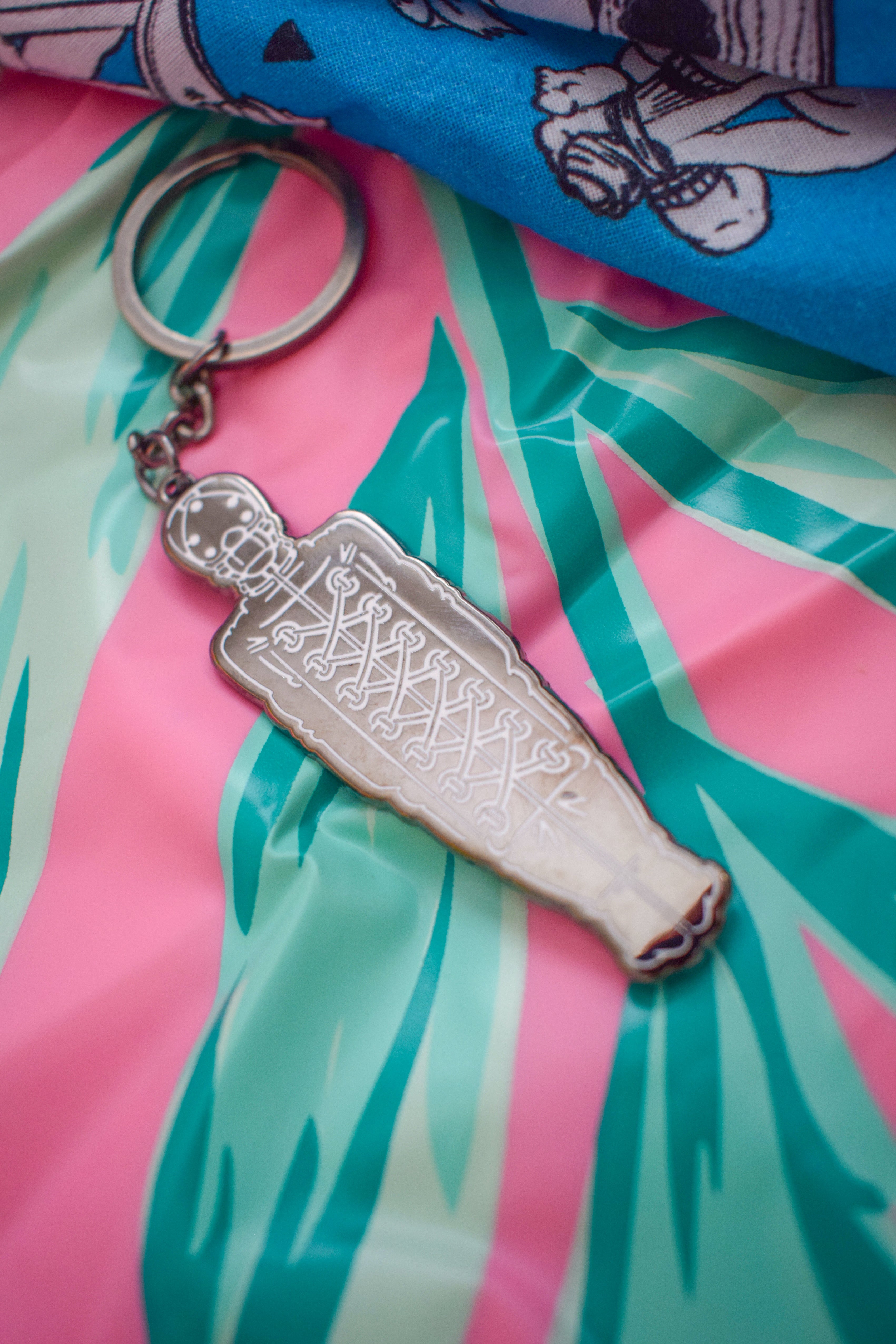 Rubber Sleepsack Keychain