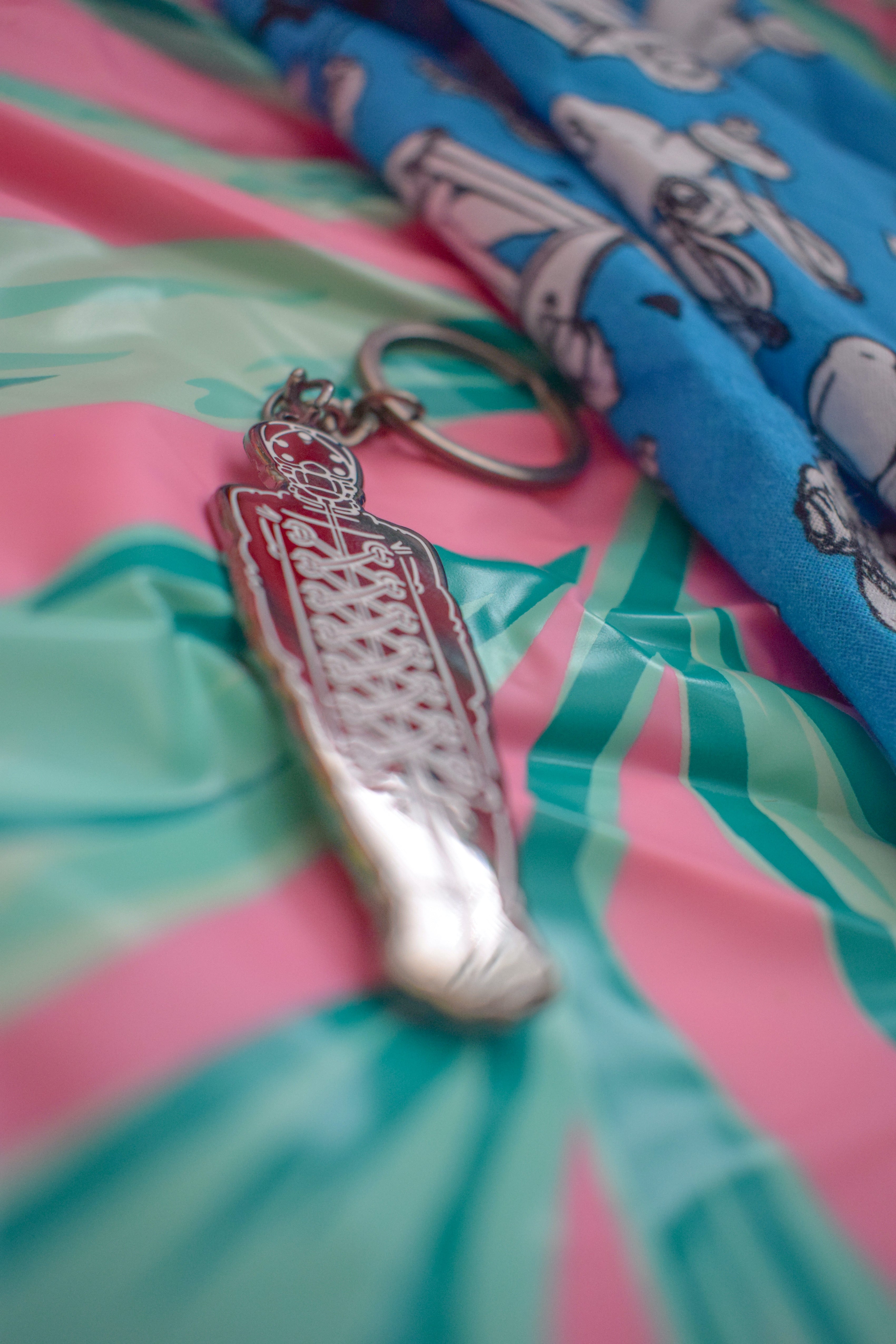 Rubber Sleepsack Keychain