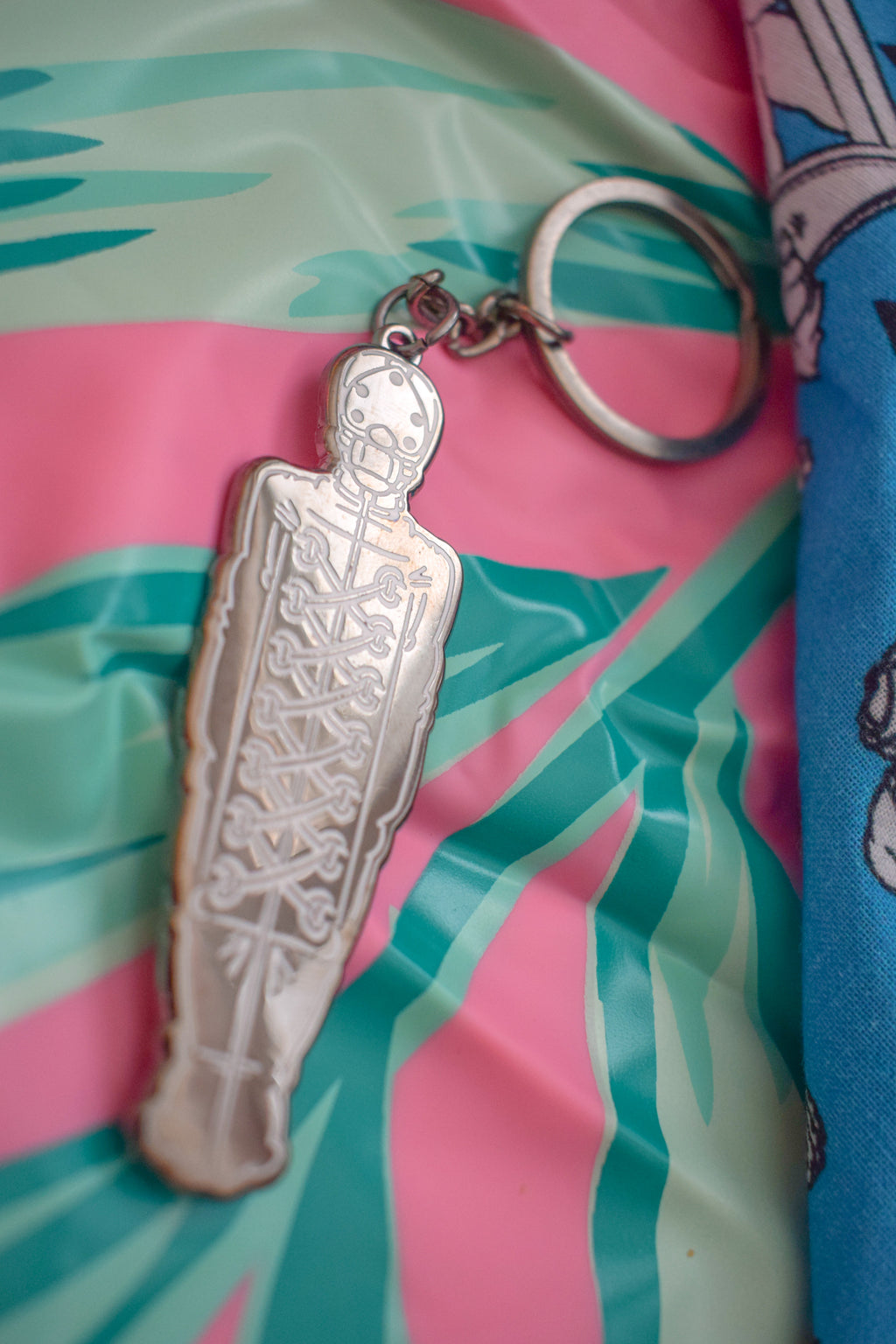 Rubber Sleepsack Keychain