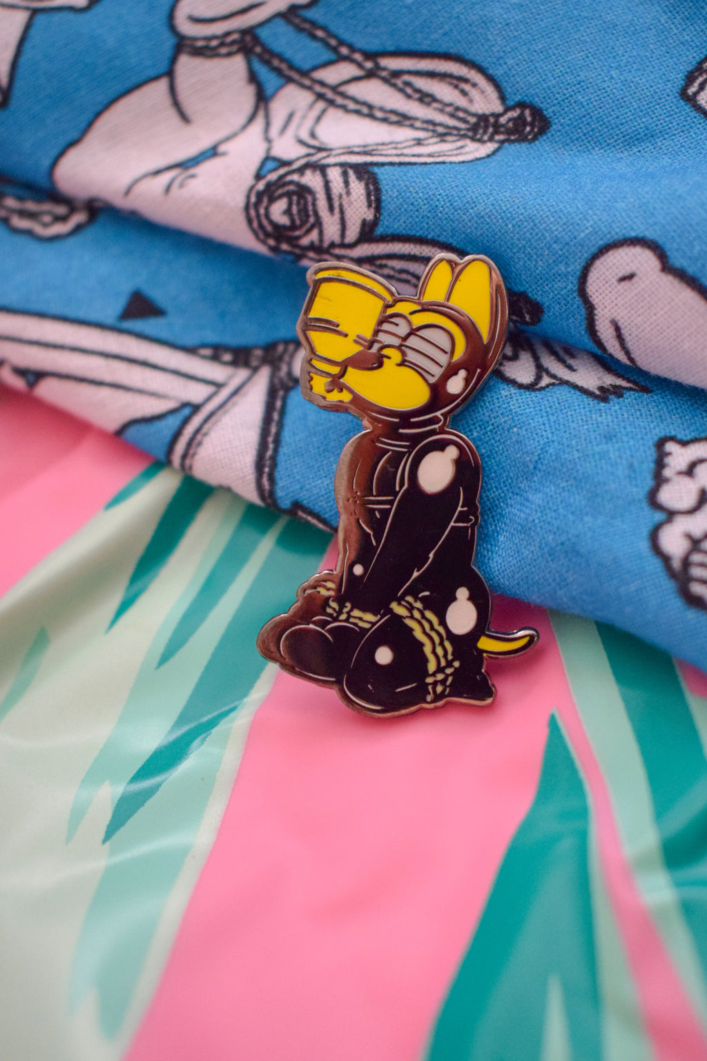 Piss Puppy Enamel Pin