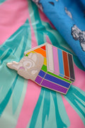Pride Puppy Enamel Pin