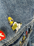 Emotional Support Dog Enamel Pin (YELLOW)