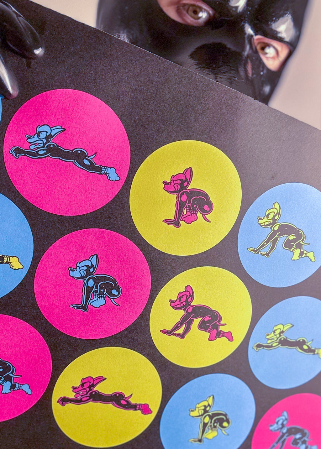 Polka Dogs (A3 Print)
