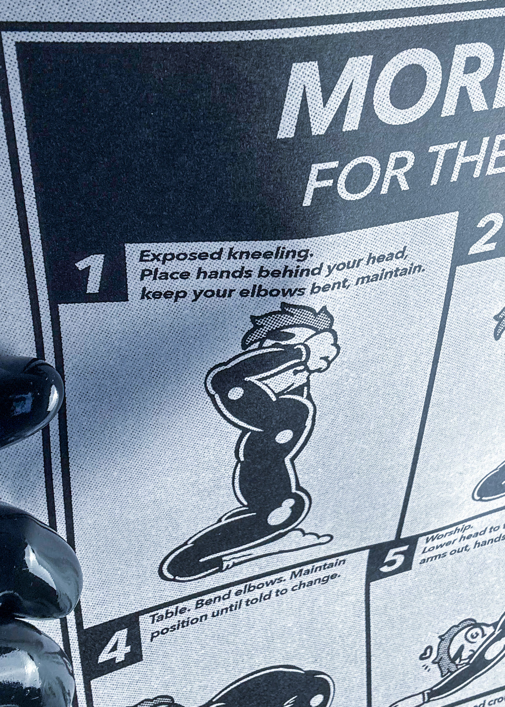 More Positions for the Compliant Male (A3 Print)