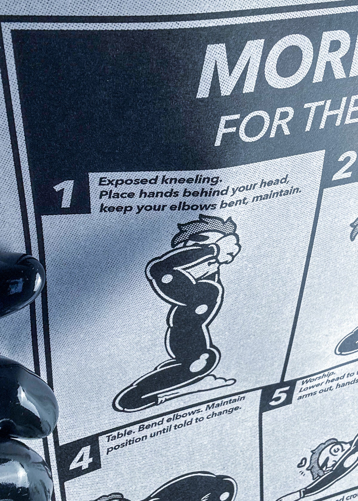 More Positions for the Compliant Male (A3 Print)
