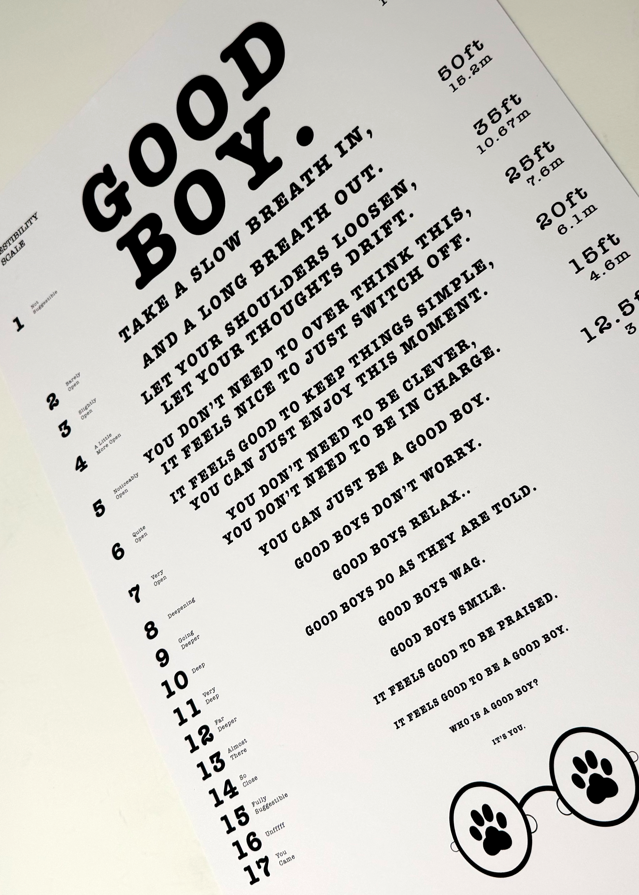Eye Test (A2 Print)