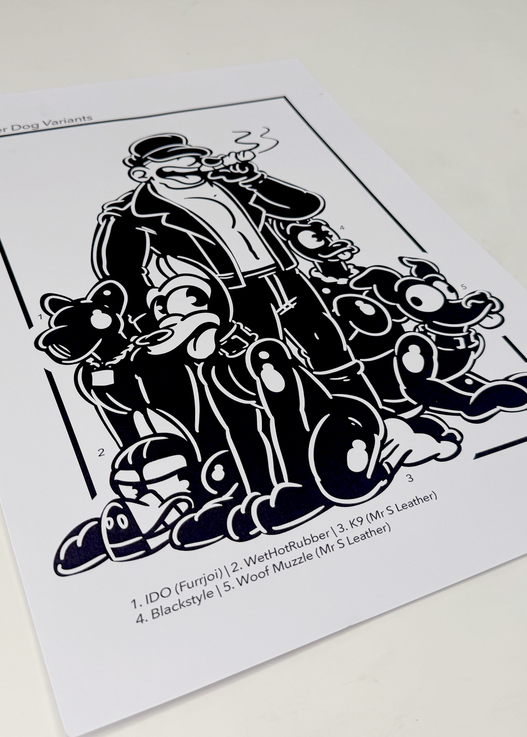 Dog Pack 2026 (A3 Print)