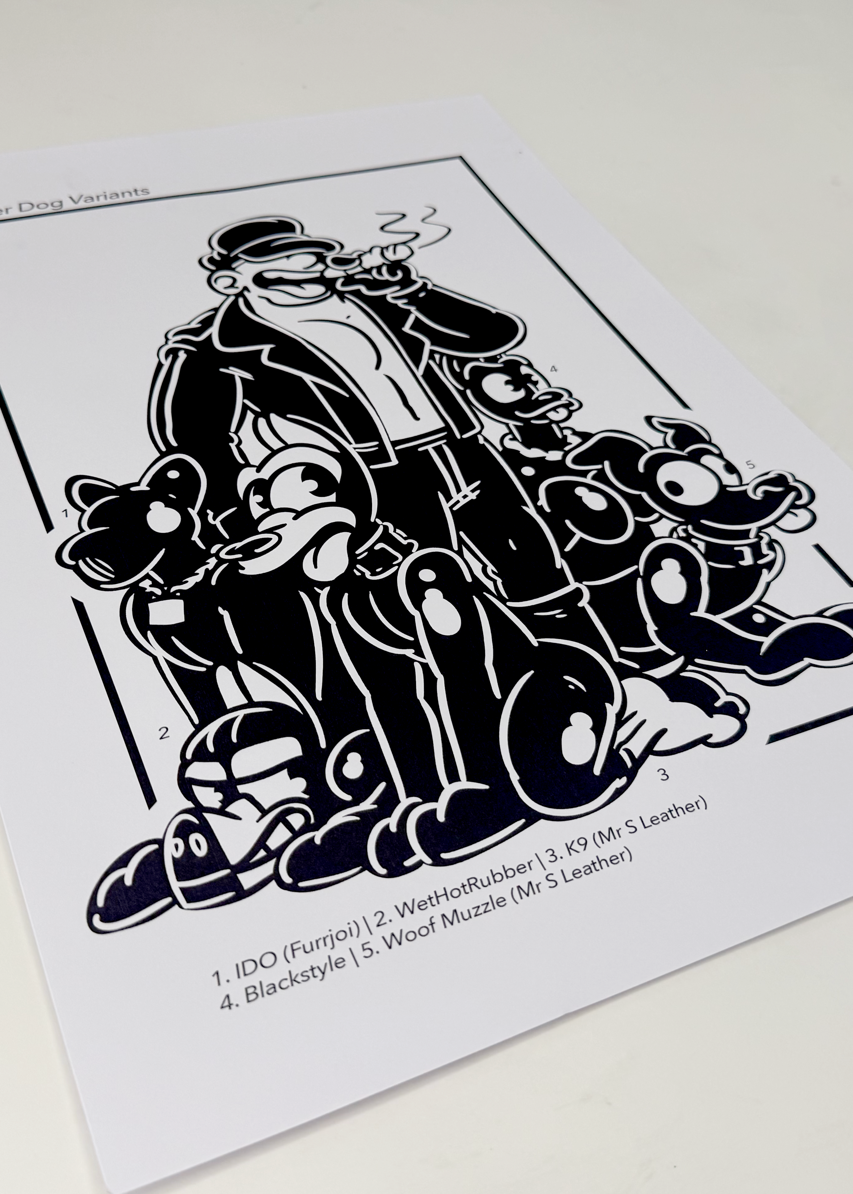 Dog Pack 2026 (A3 Print)