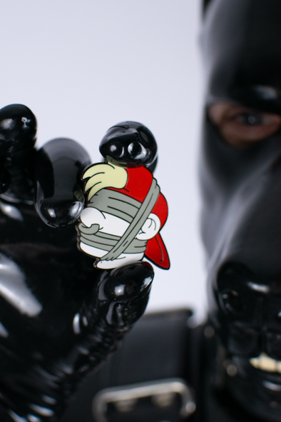 Gagged Boy Enamel Pin