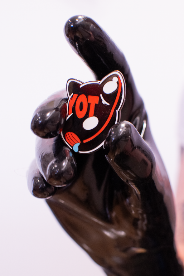 Yot Dog Drone Enamel Pin