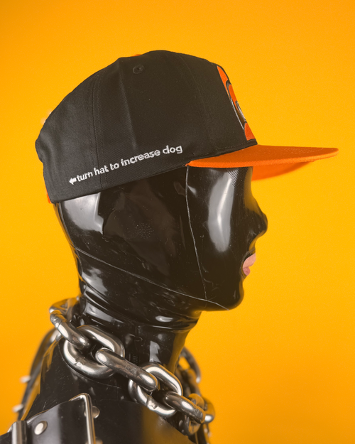 AWOO Hypno-Dog Hat (Orange)