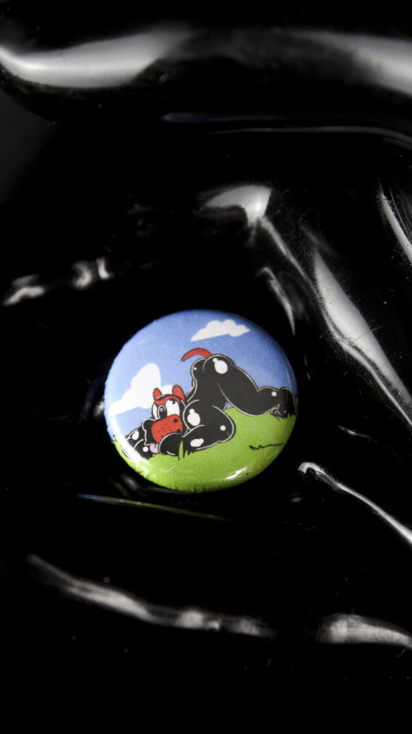 Rubber Dog Buttons