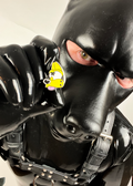 Yellow Dog Head Enamel Pin