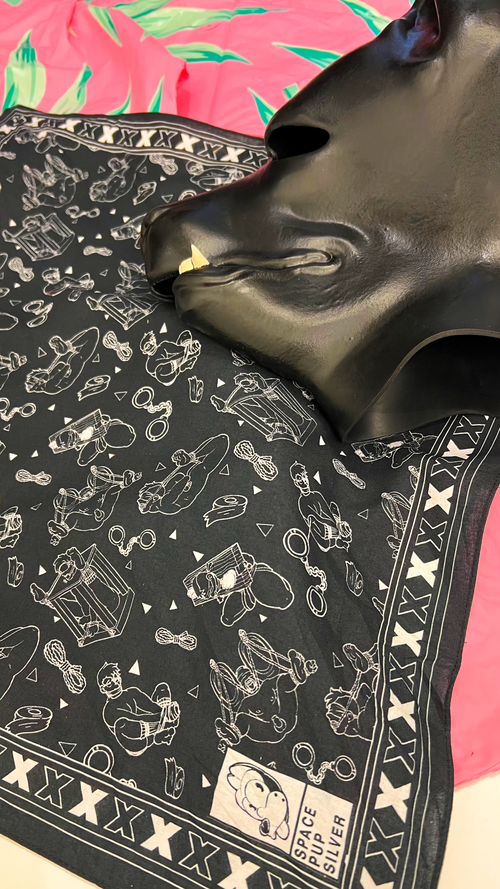 Bondage Boy Bandana (Black)