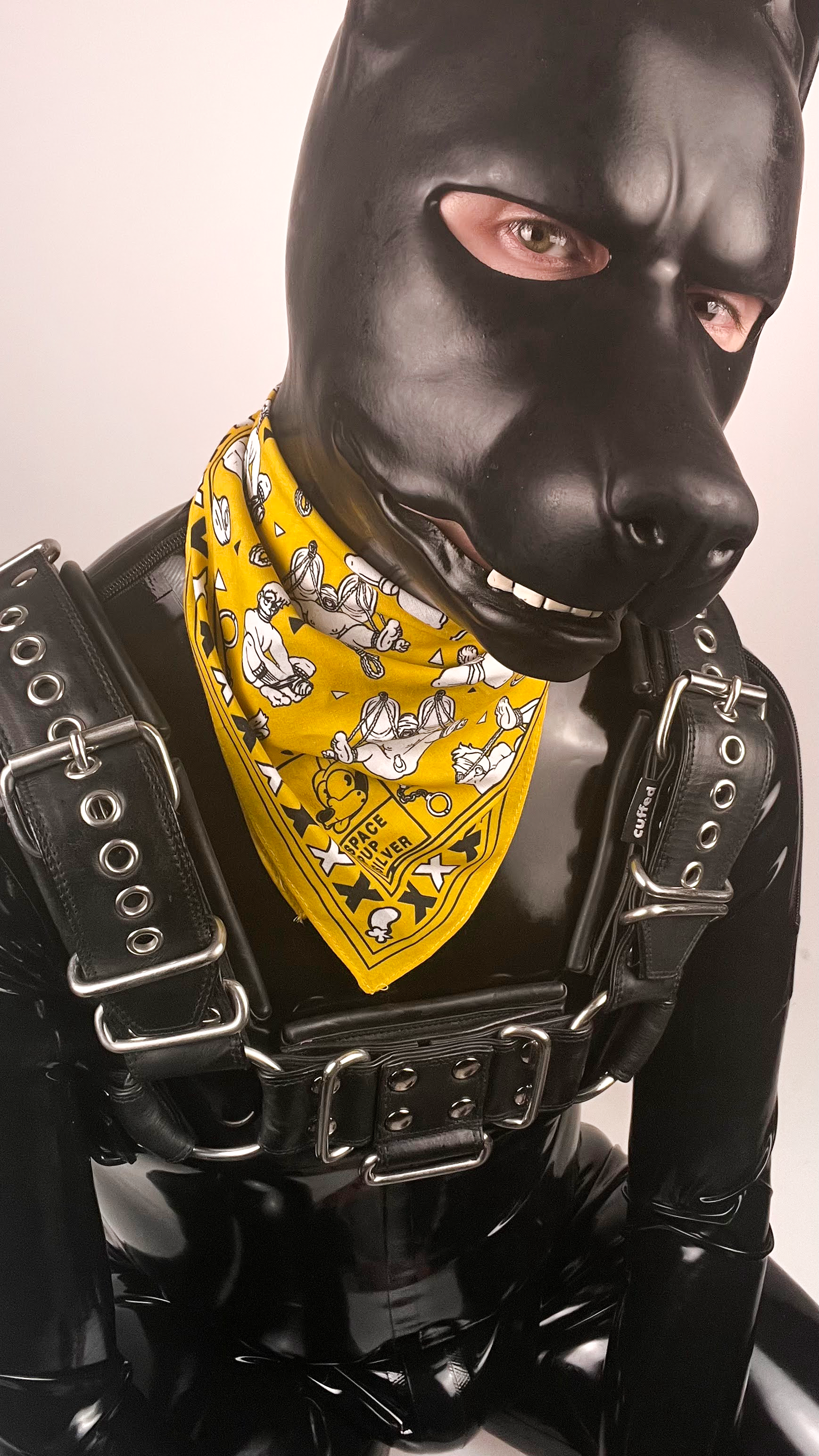 Bondage Boy Bandana (Yellow)