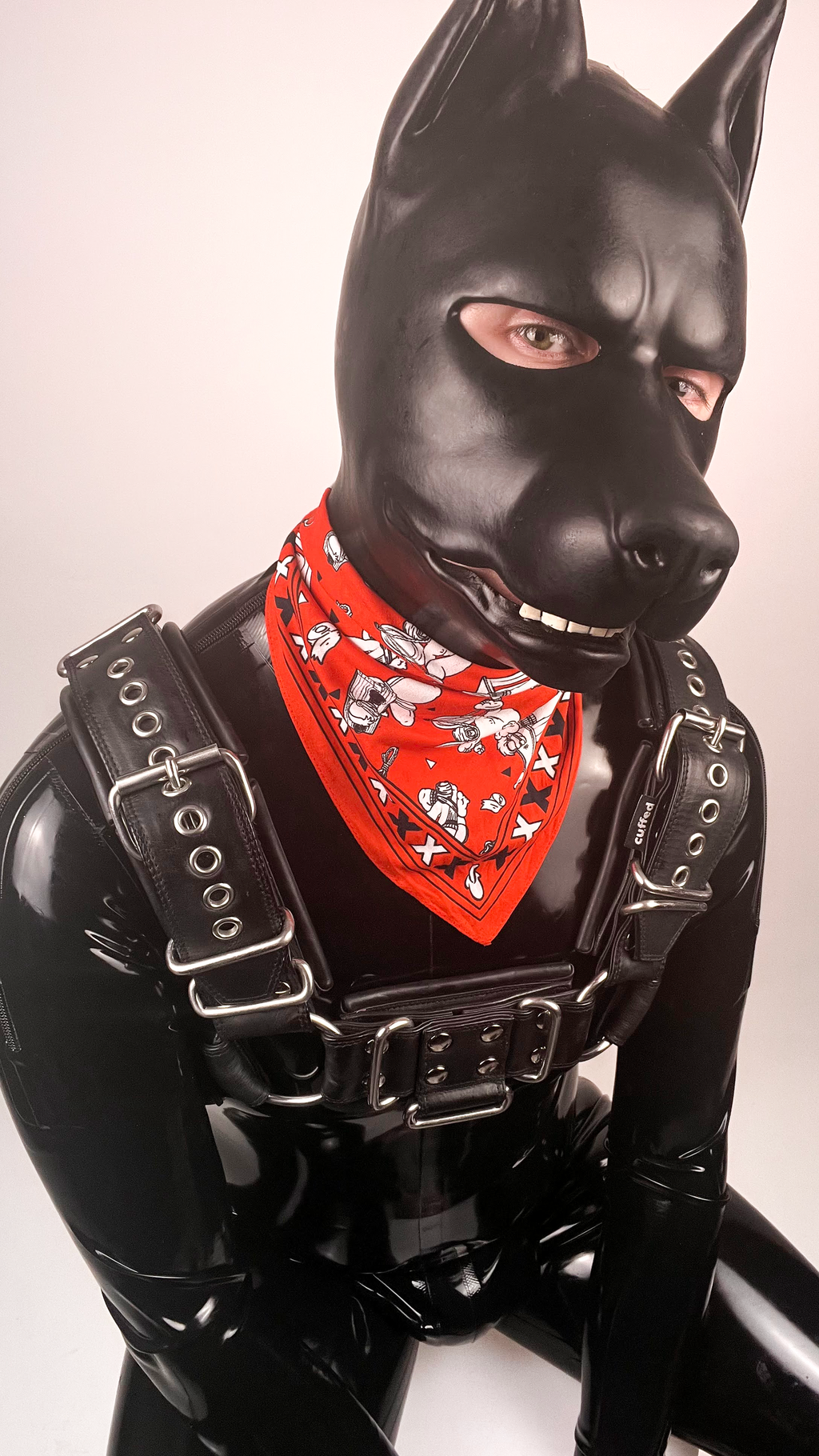 Bondage Boy Bandana (Red)