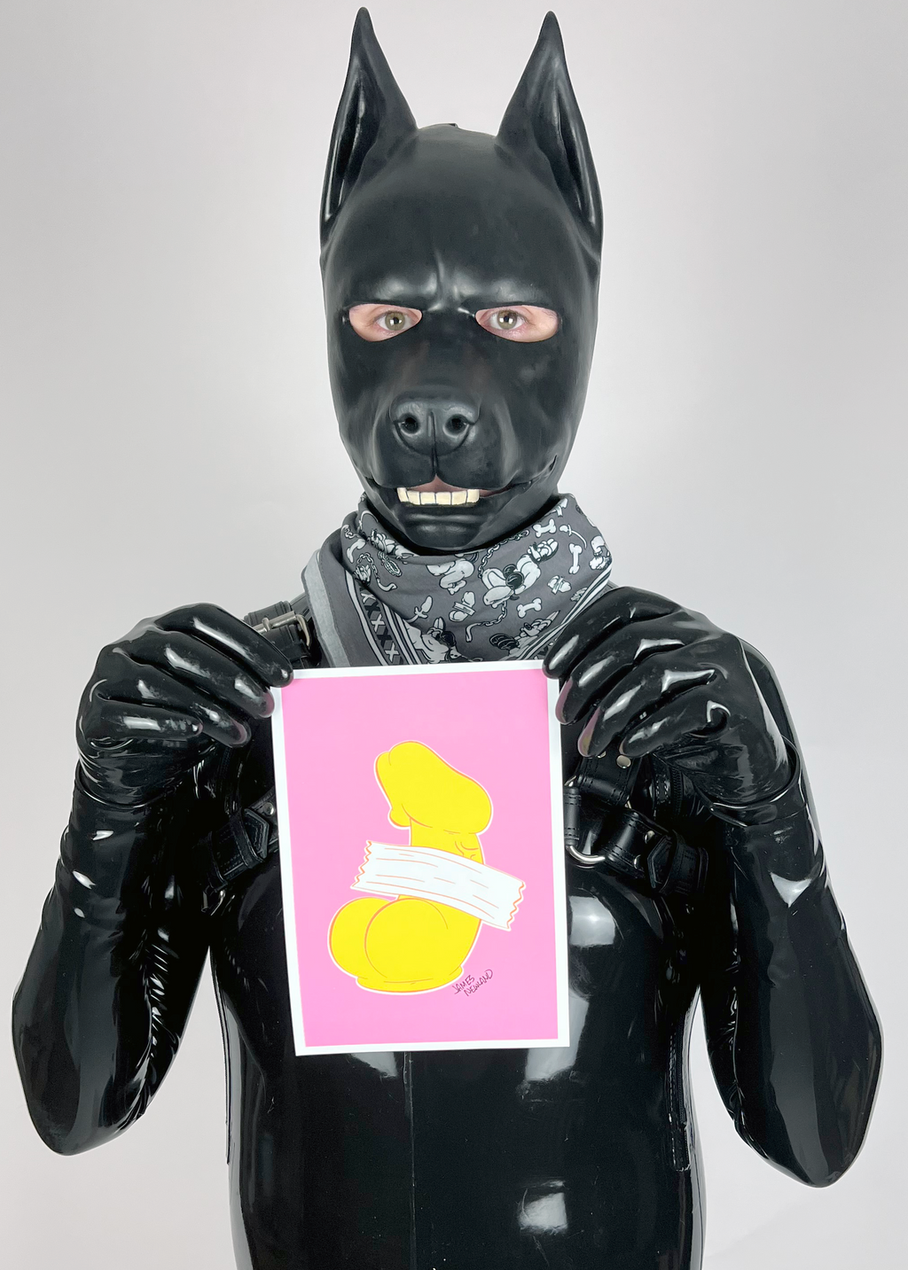 Tape Dildo (A5 Print)