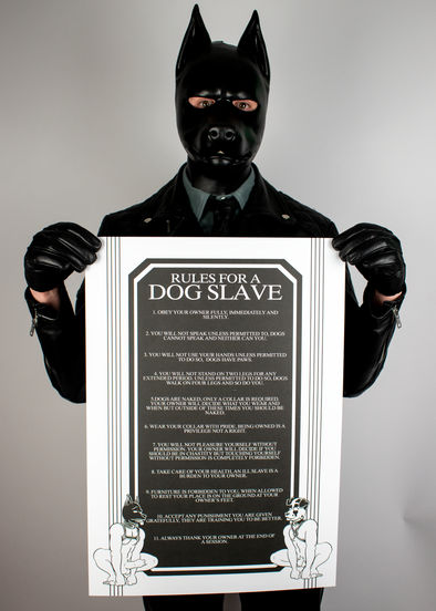 Dog Slave Rules (A2 Print)