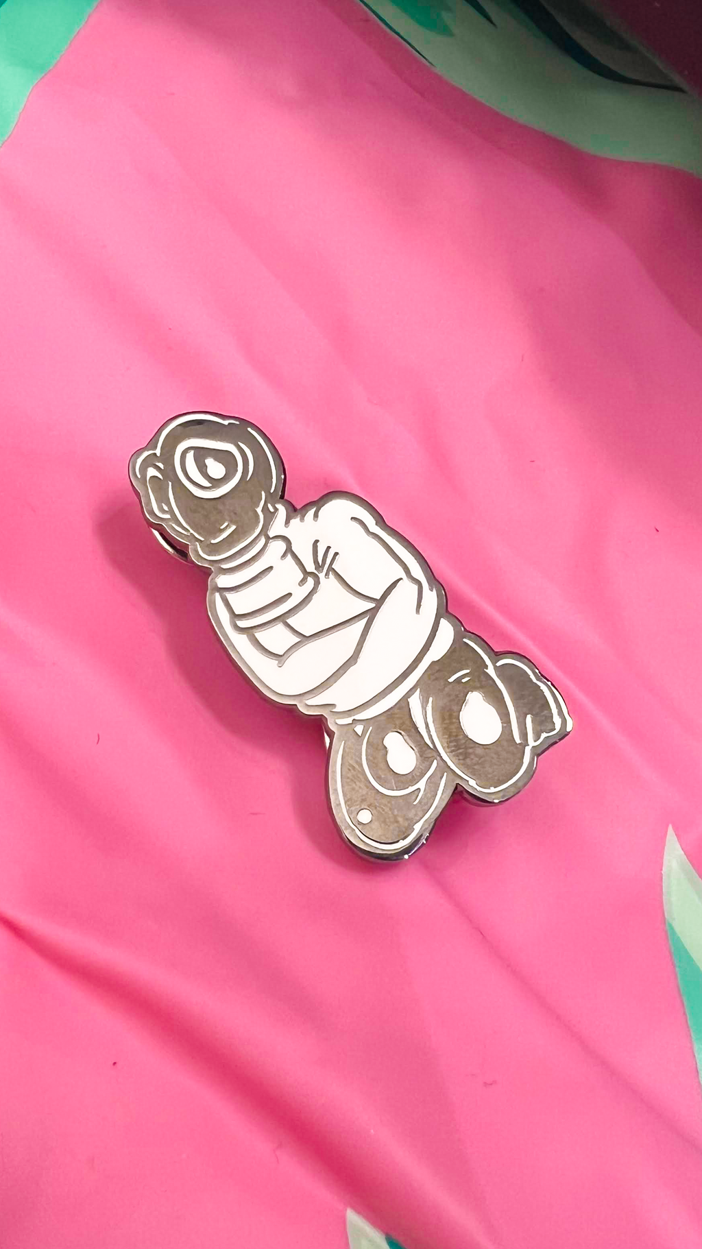 Straitjacket Drone Enamel Pin