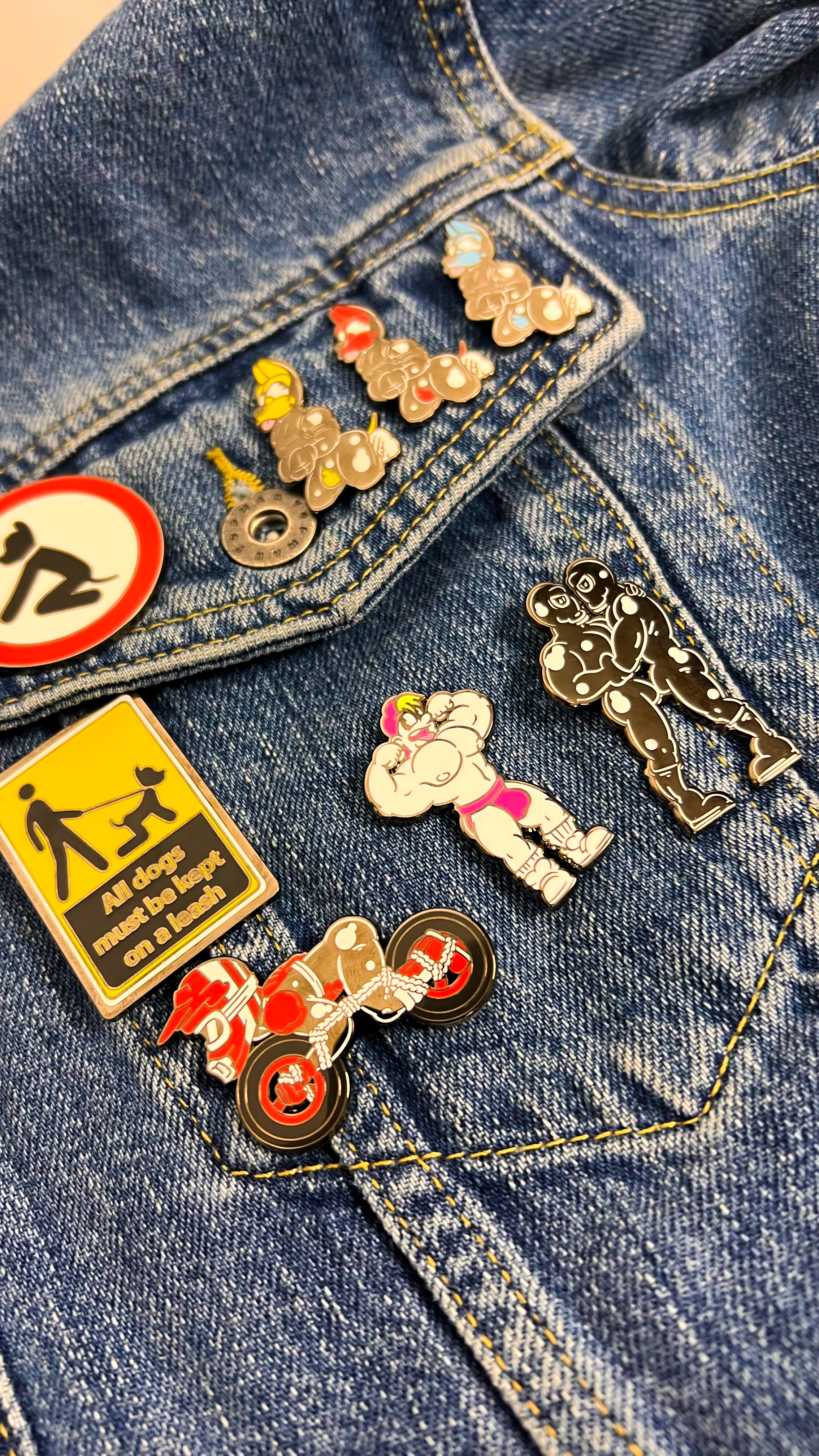 Himbo Enamel Pin (PINK)