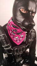 Rubber Puppy Bandana (Pink)