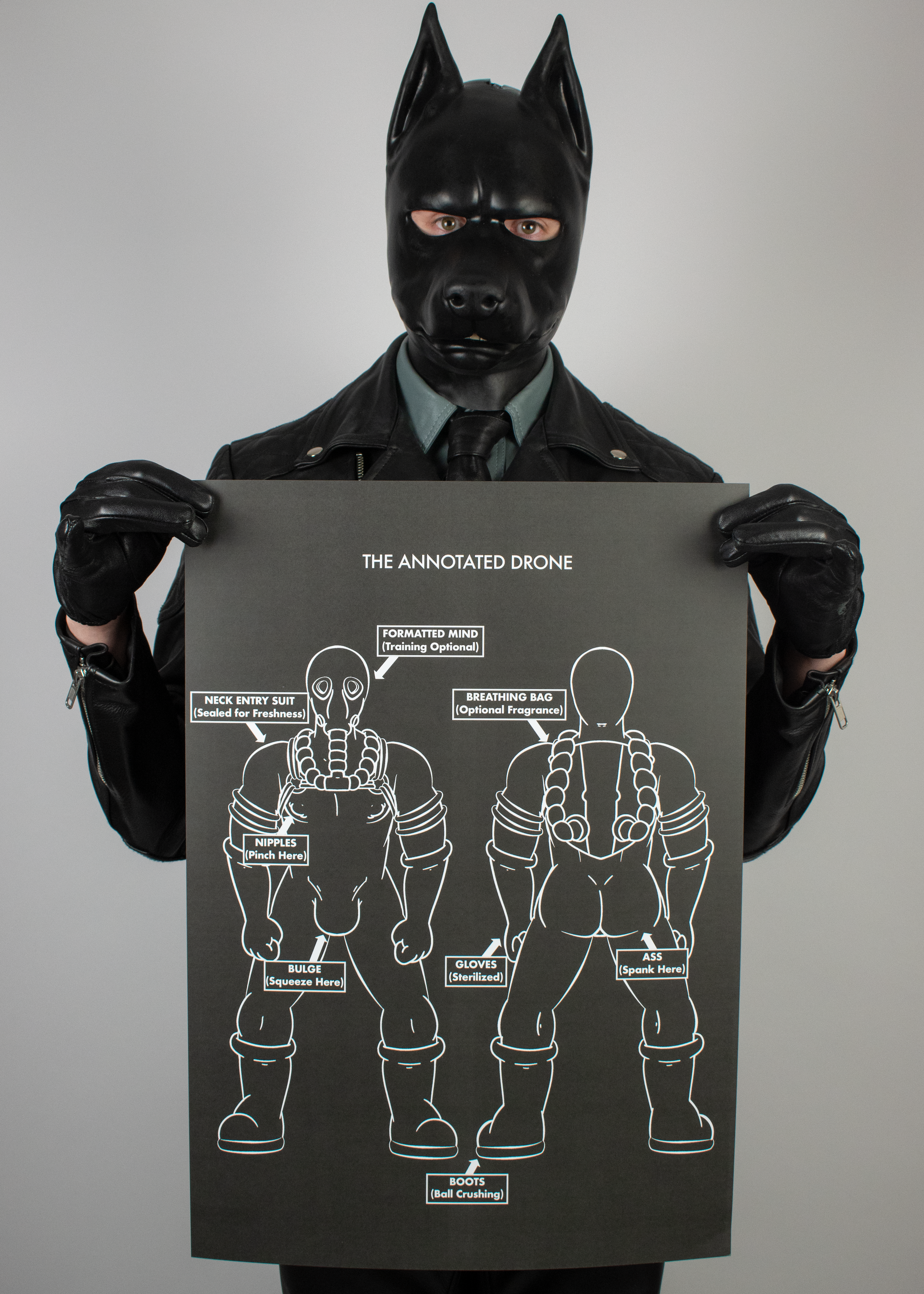 Annotated Drone (A2 Print)