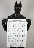 Hand Signal Training (A2 Print)