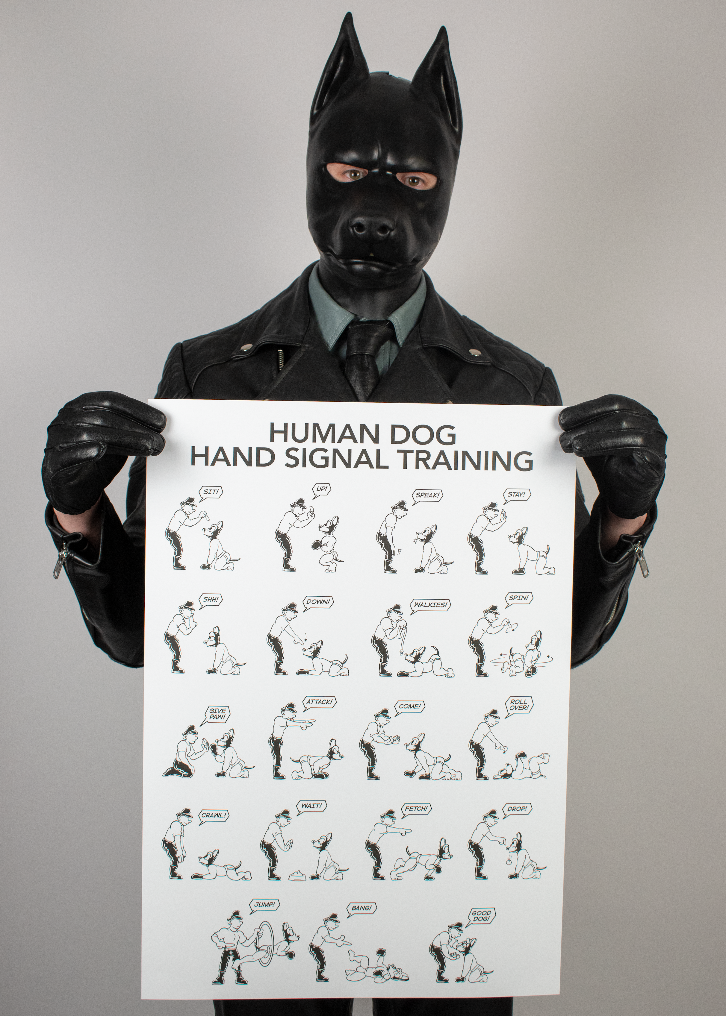 Hand Signal Training (A2 Print)