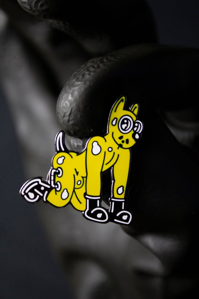 Hazmat Dog (Enamel Pin)