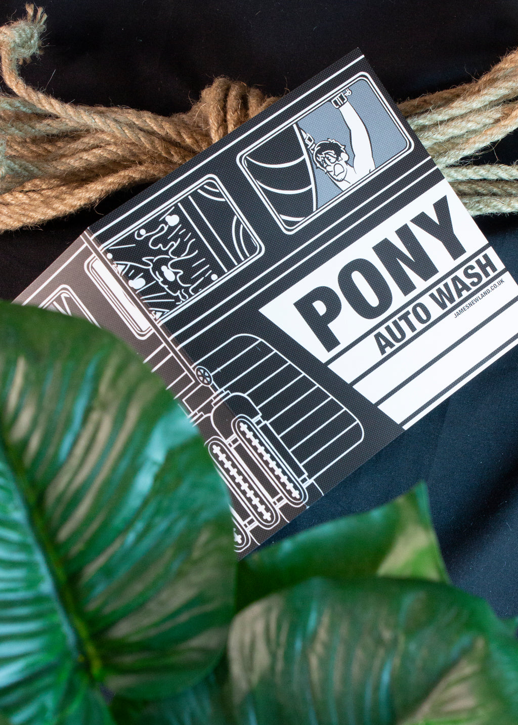 Pony Auto Wash (Fold Out)